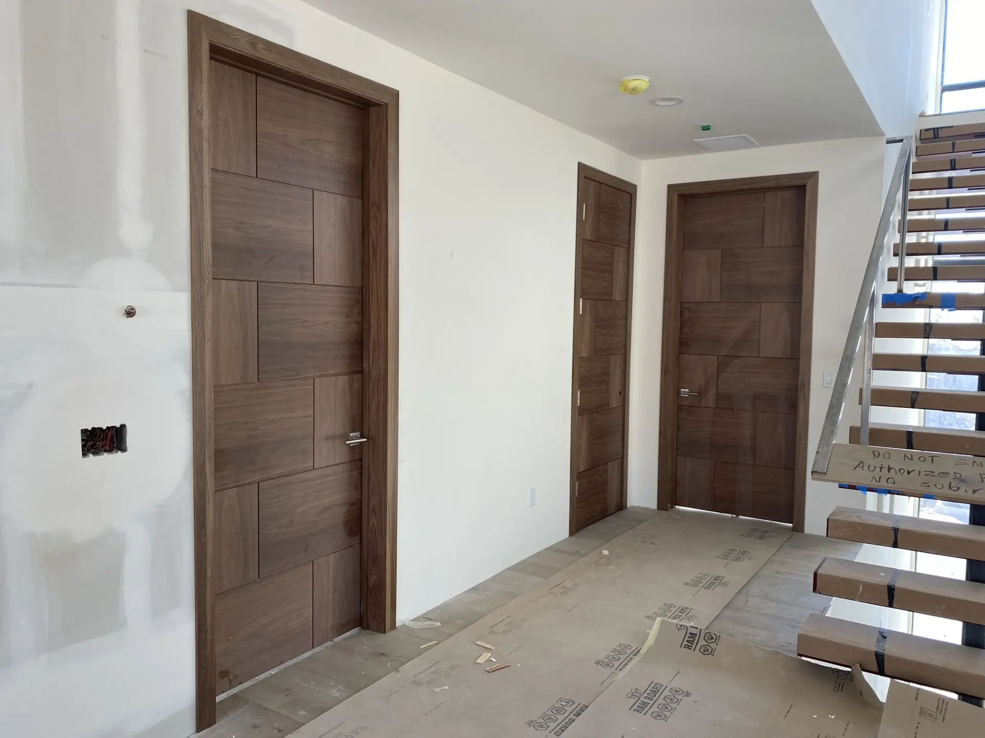 custom solid wood doors modern design