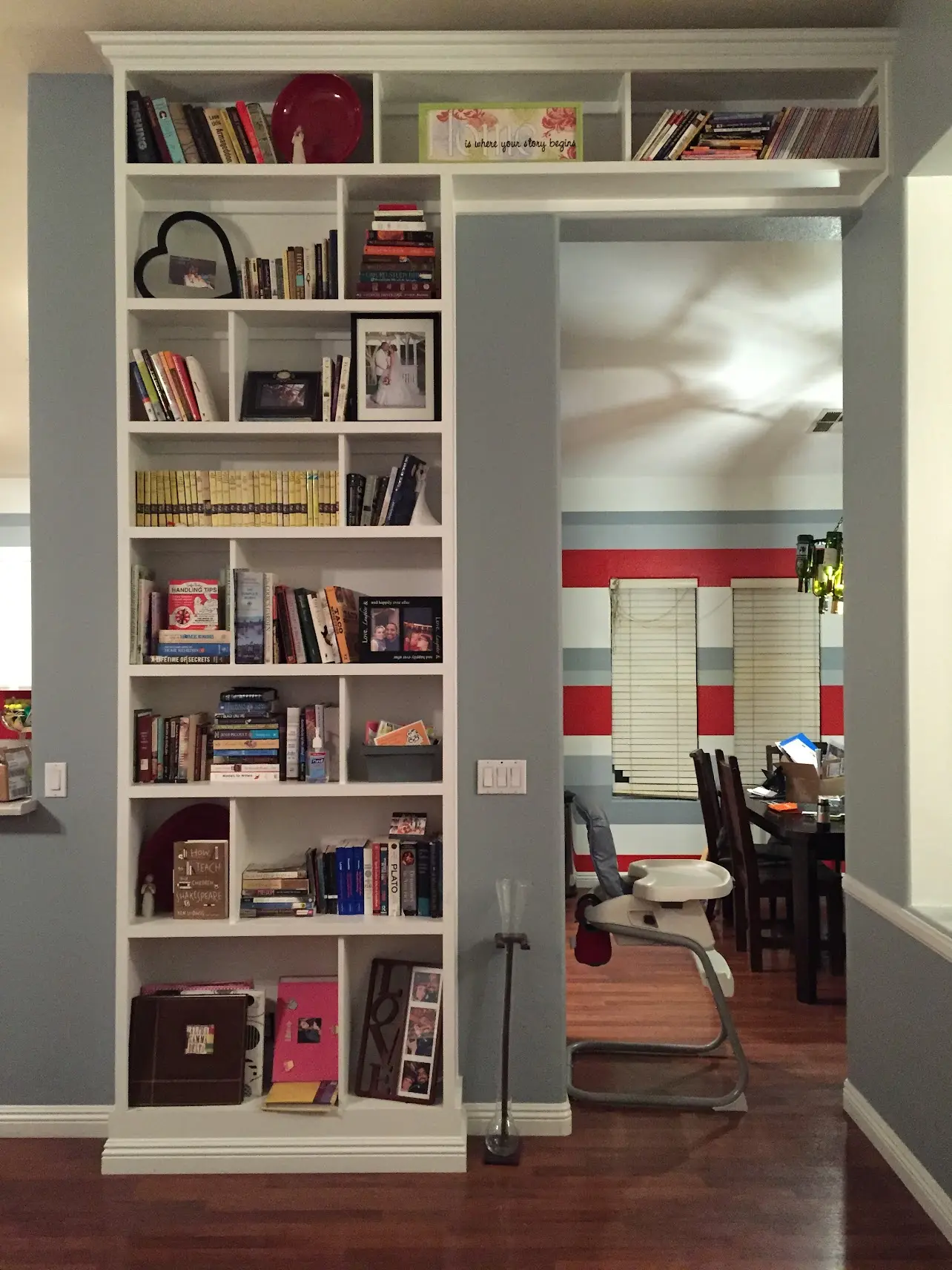 custom bookshelf las vegas the hanson company